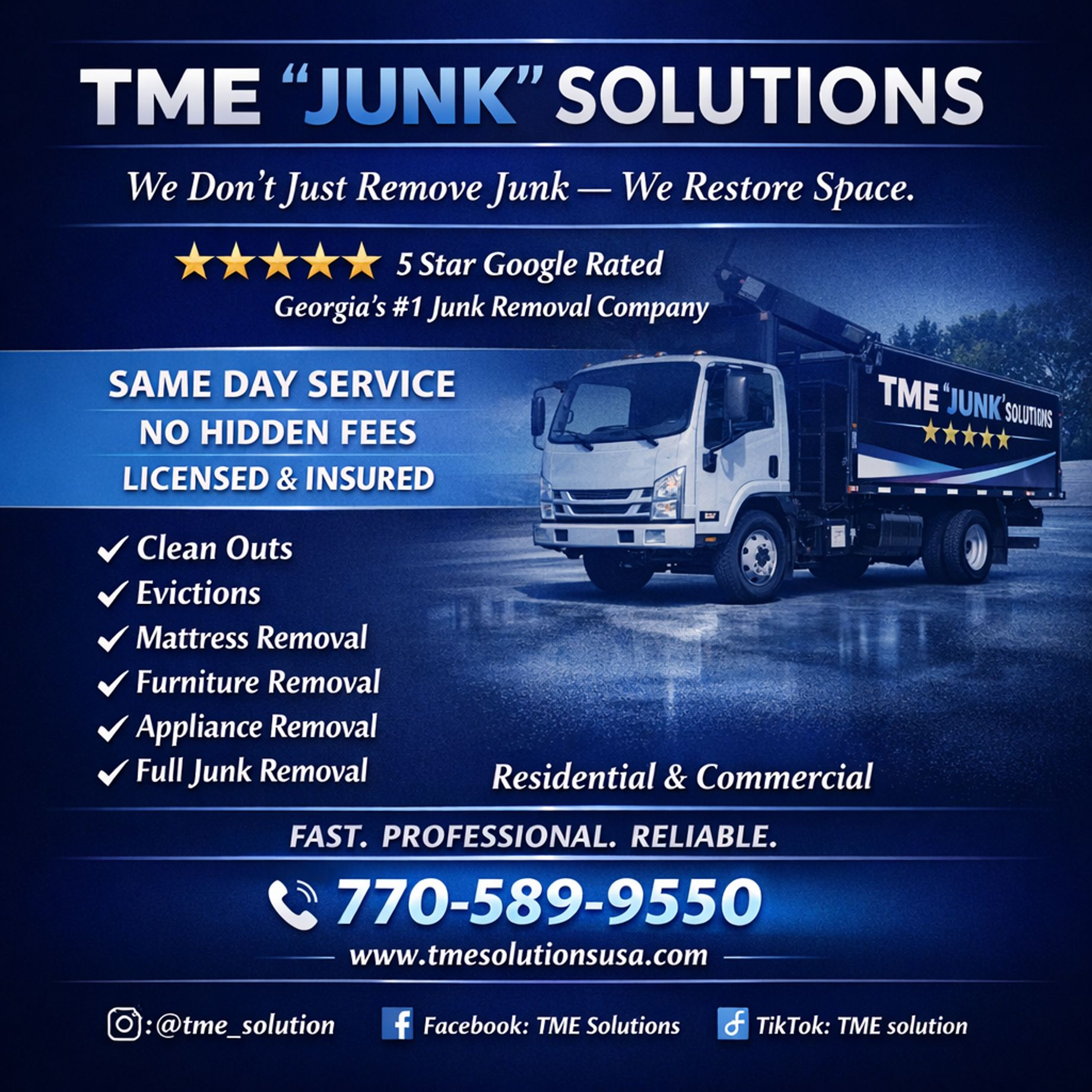TME Junk Solutions