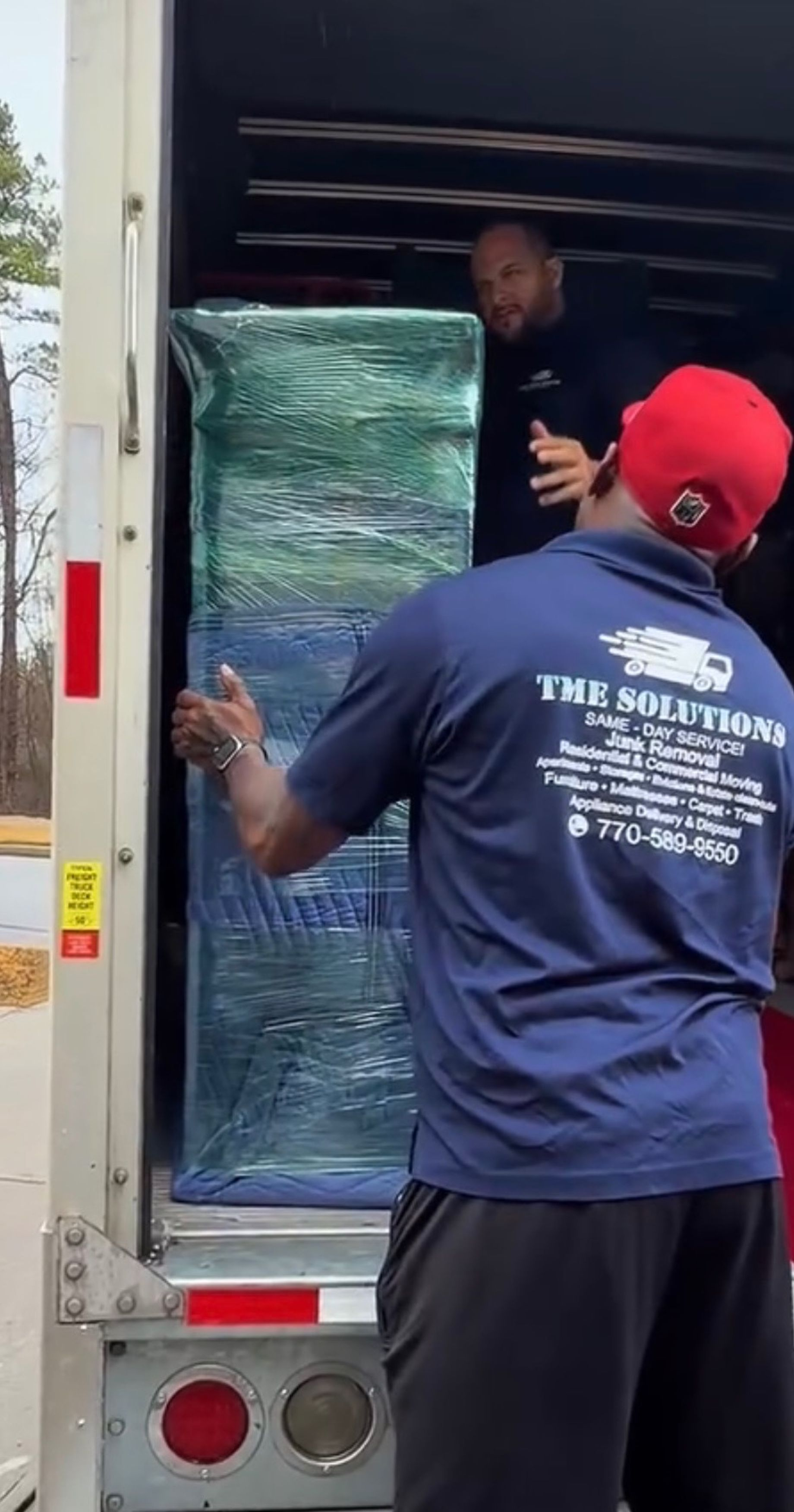 Team Loading Truck